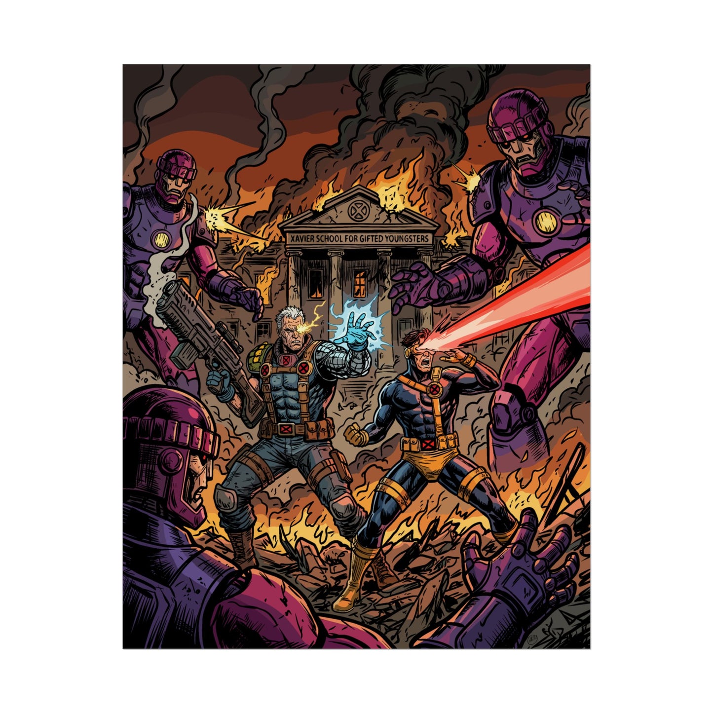 Summers vs. Sentinels - Poster