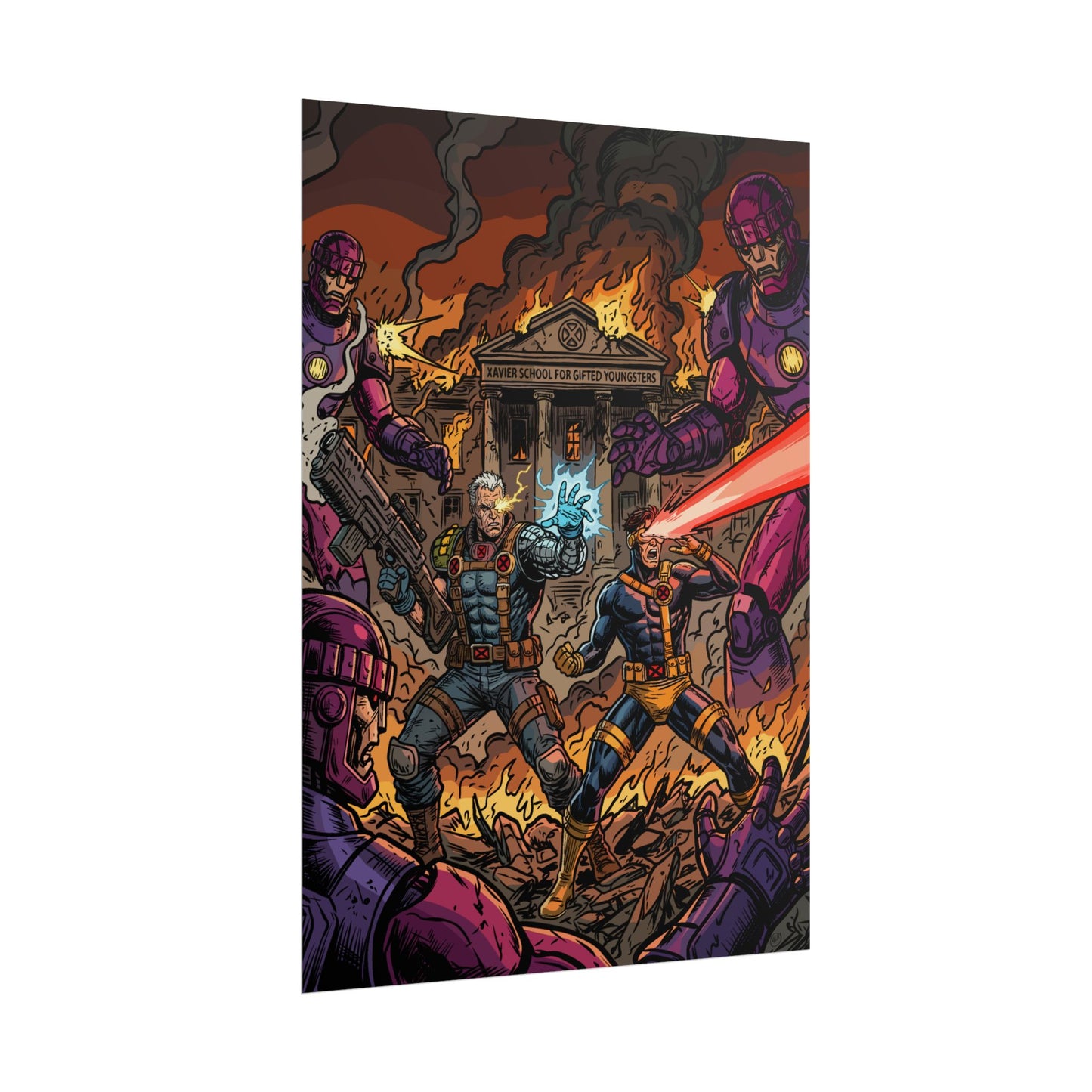 Summers vs. Sentinels - Poster