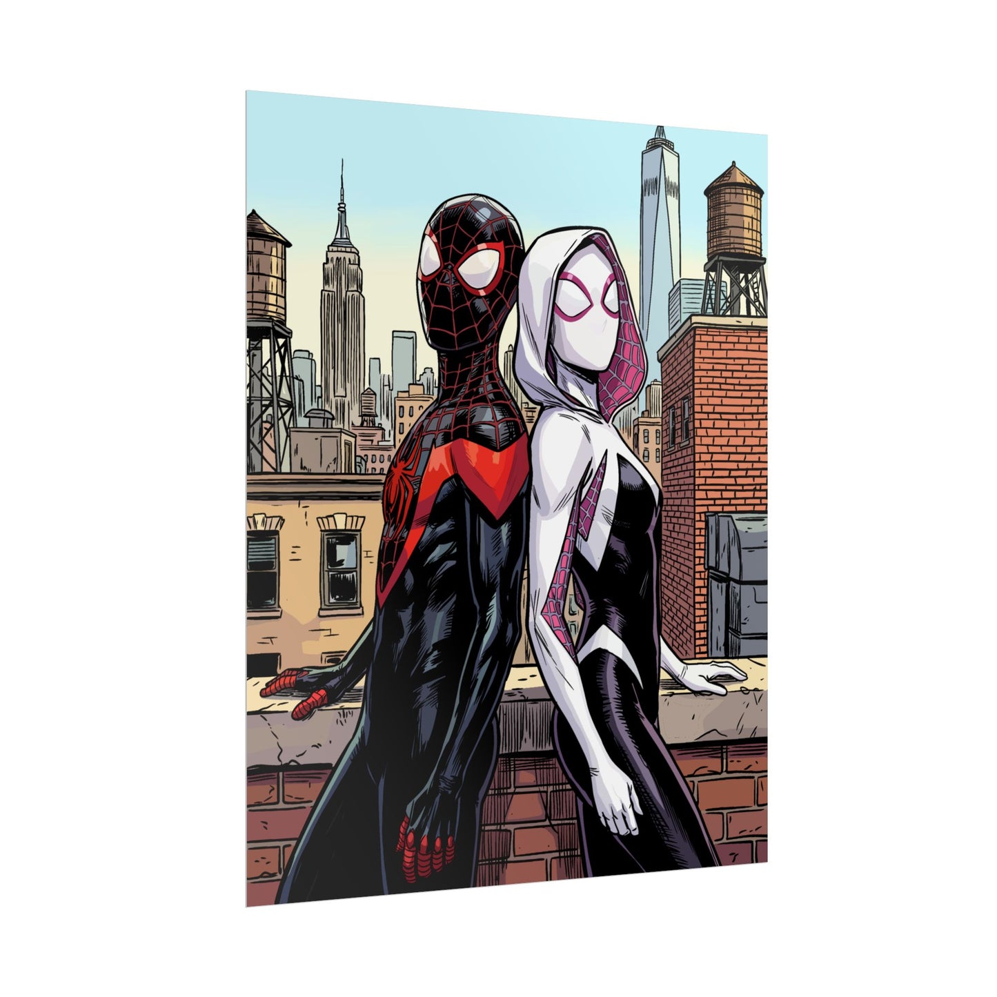 Miles & Gwen - Rolled Poster