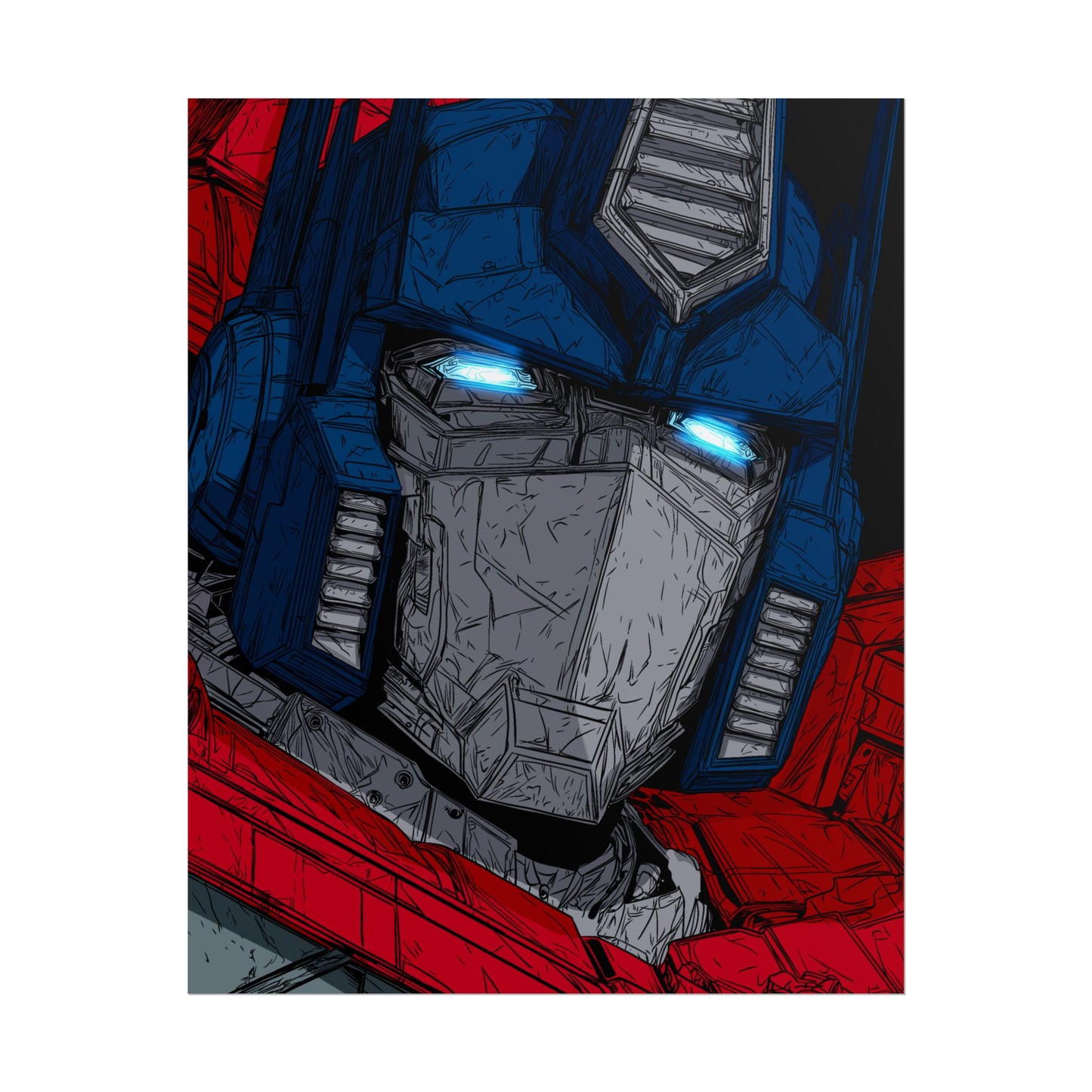 Transformers Optimus Prime Poster