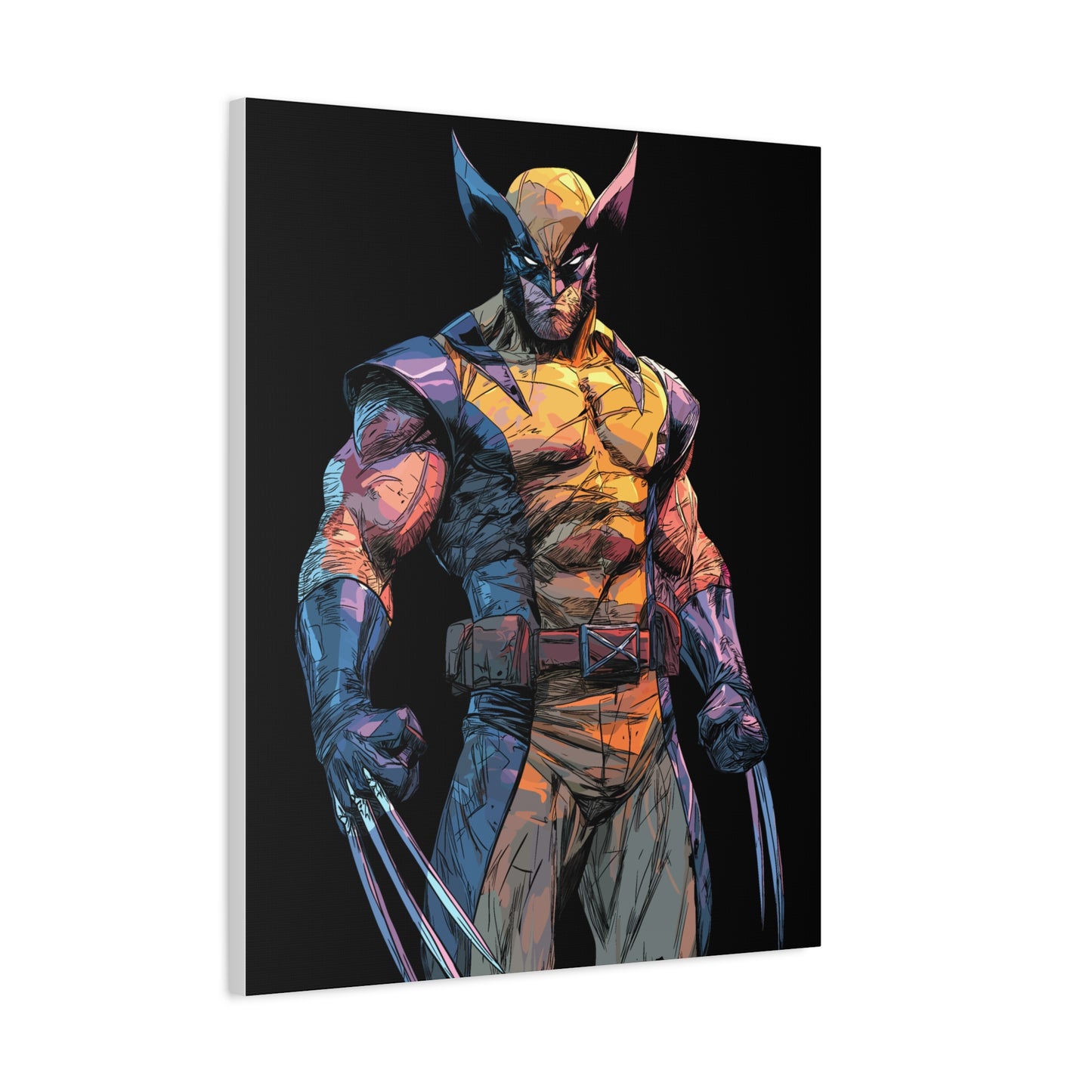 The Loner - Matte Stretched Canvas Print