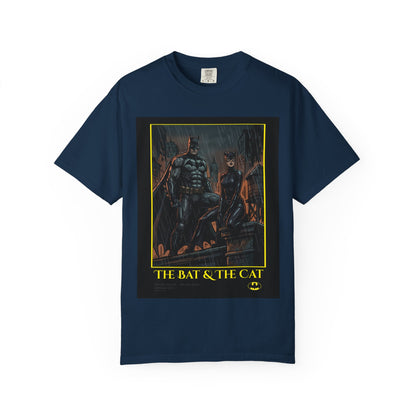 “The Bat & The Cat” Vintage Comic Poster Tee