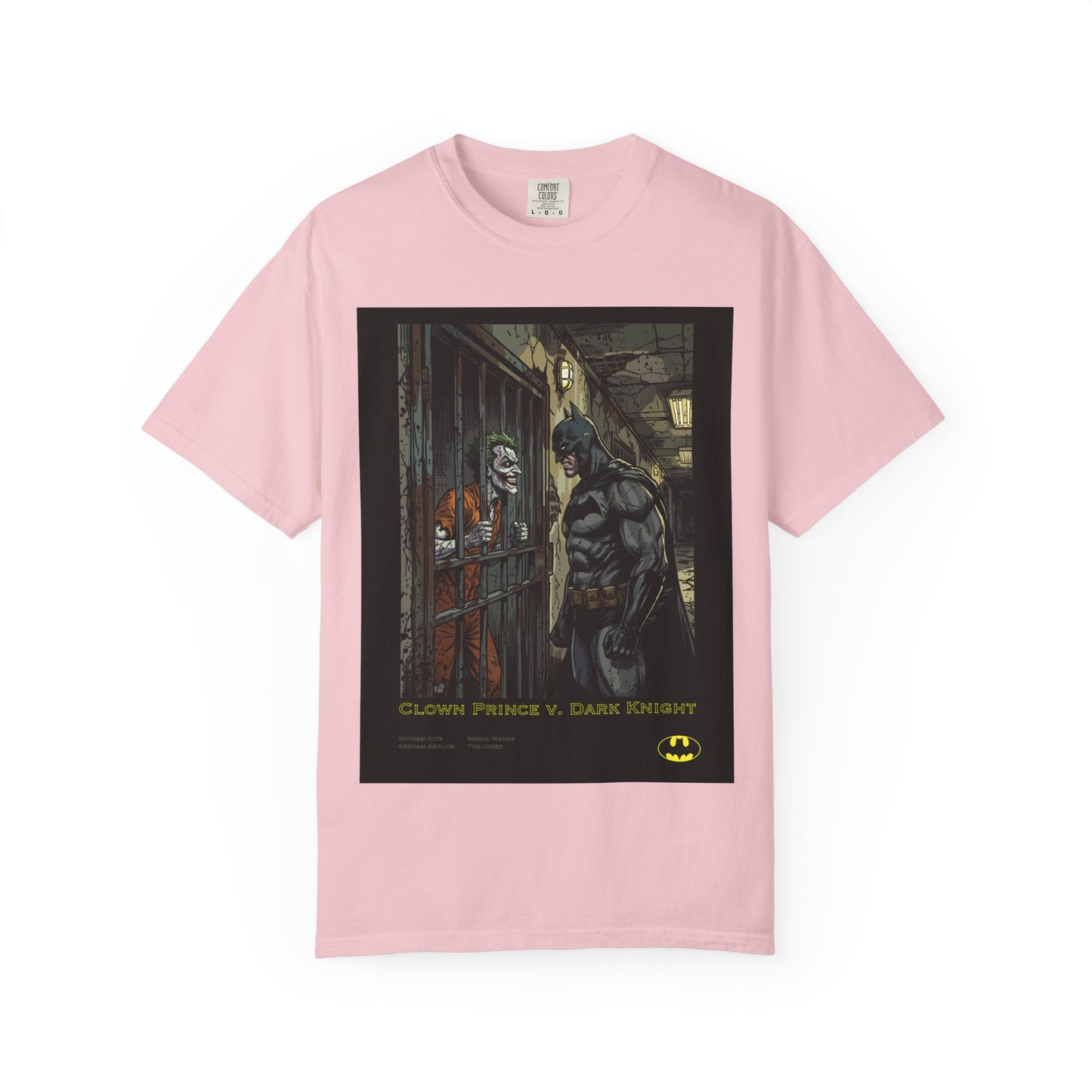 Batman vs Joker Graphic T‑Shirt — "Clown Prince V. Dark Knight" Comic Art Tee
