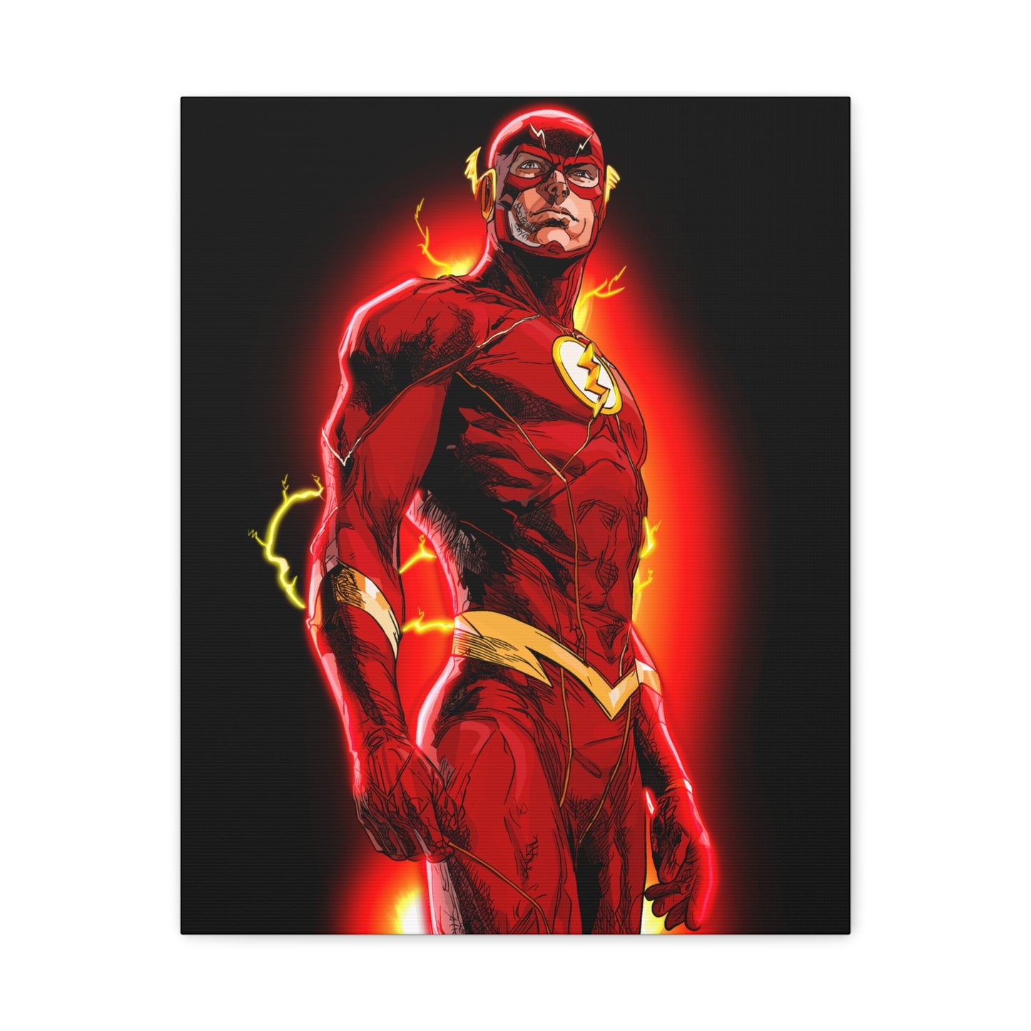 Scarlet Speed - Matte Canvas Print