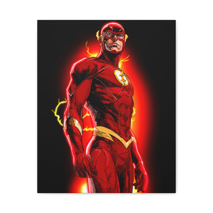 Scarlet Speed - Matte Canvas Print