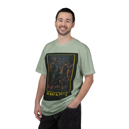 “The Bat & The Cat” Vintage Comic Poster Tee