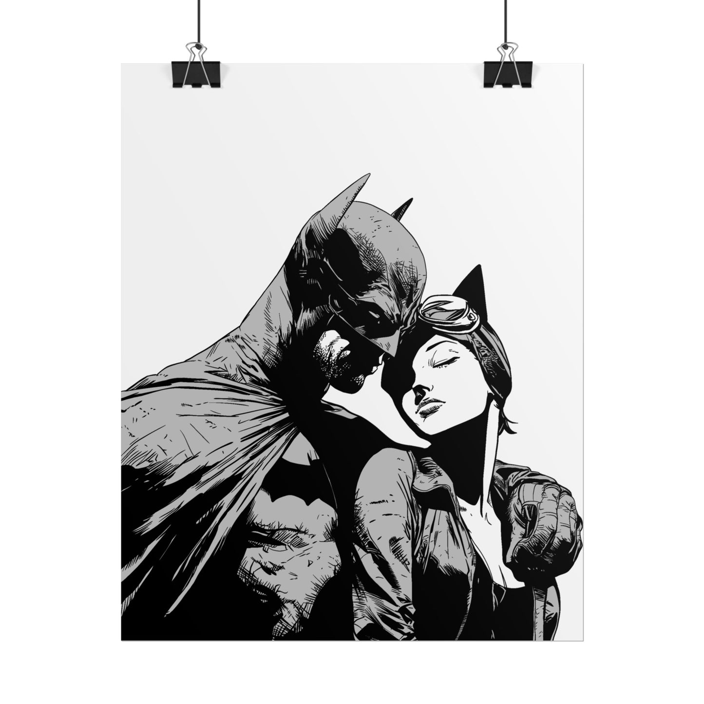 Batman & Catwoman Rolled Poster