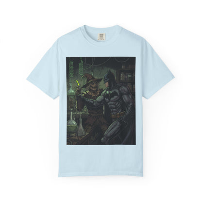 Batman & Scarecrow Graphic T-Shirt — Dark Comic Art Tee