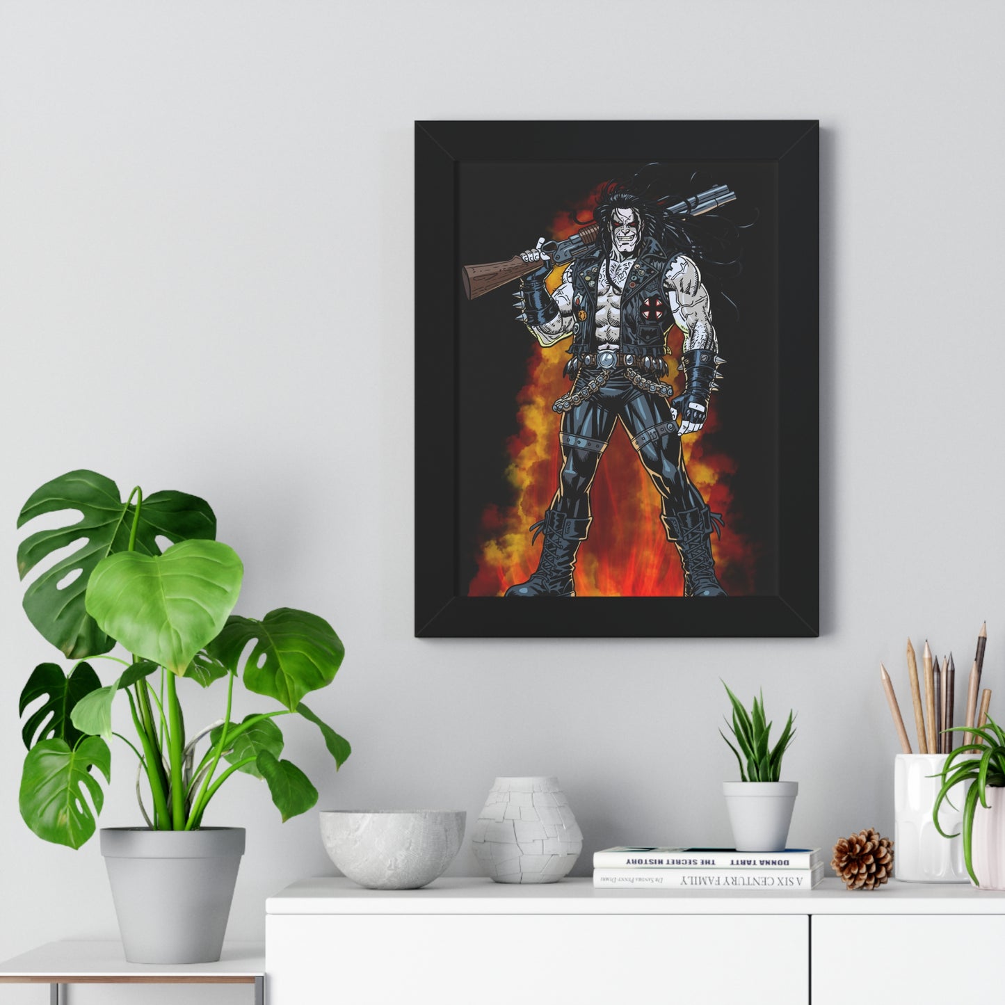 The Main Man Bounty Hunter - Framed Poster