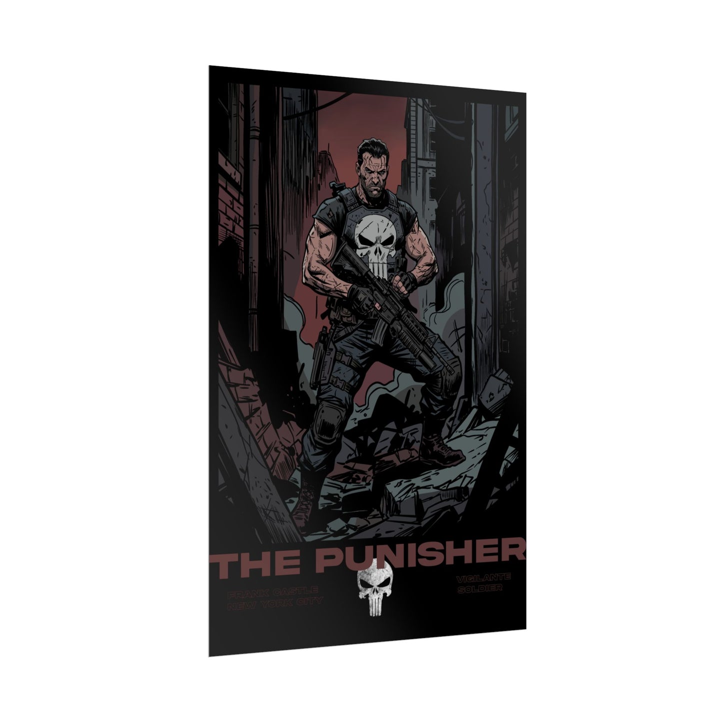 The Punisher Comic - Vigilante Poster