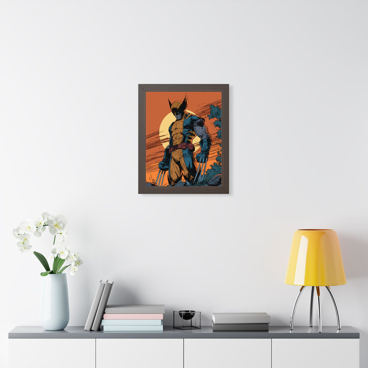 Wolverine - Dusk - Comic Art Framed Poster