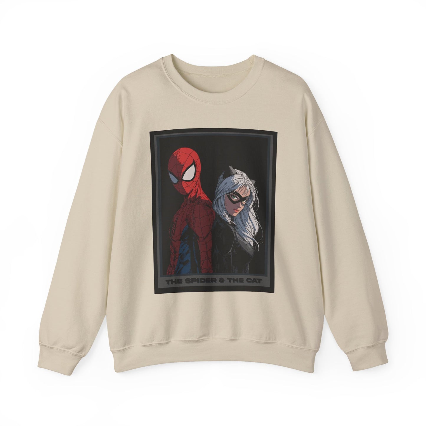 Spider-Man & Black Cat Crewneck Sweatshirt