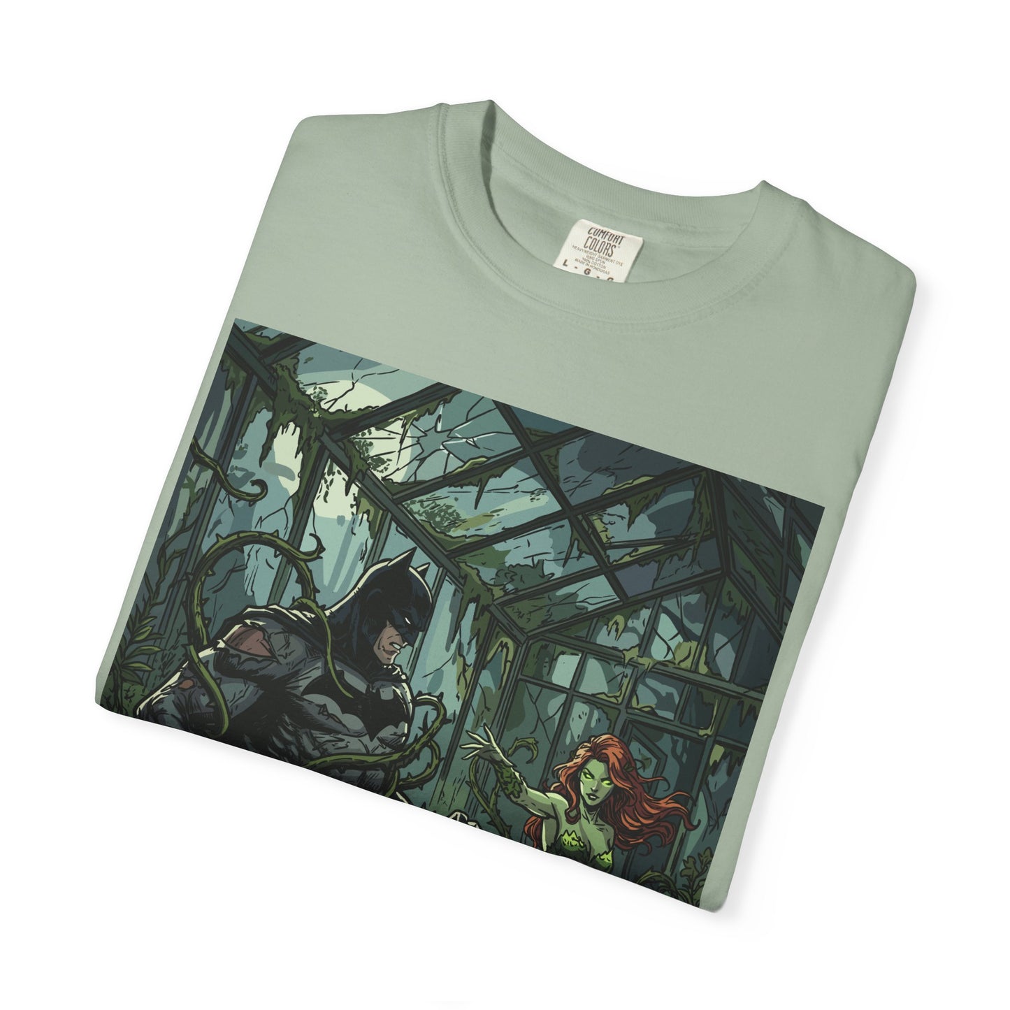 Batman & Poison Ivy Greenhouse Showdown T-Shirt