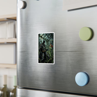 Batman & Poison Ivy Greenhouse Sticker