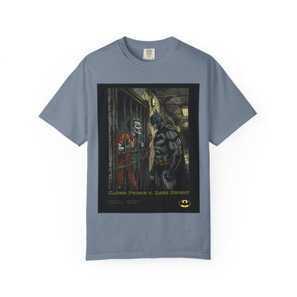 Batman vs Joker Graphic T‑Shirt — "Clown Prince V. Dark Knight" Comic Art Tee