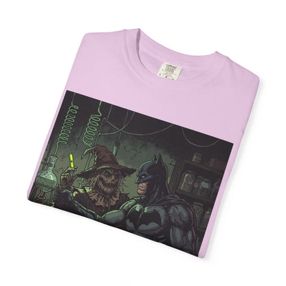 Batman & Scarecrow Graphic T-Shirt — Dark Comic Art Tee