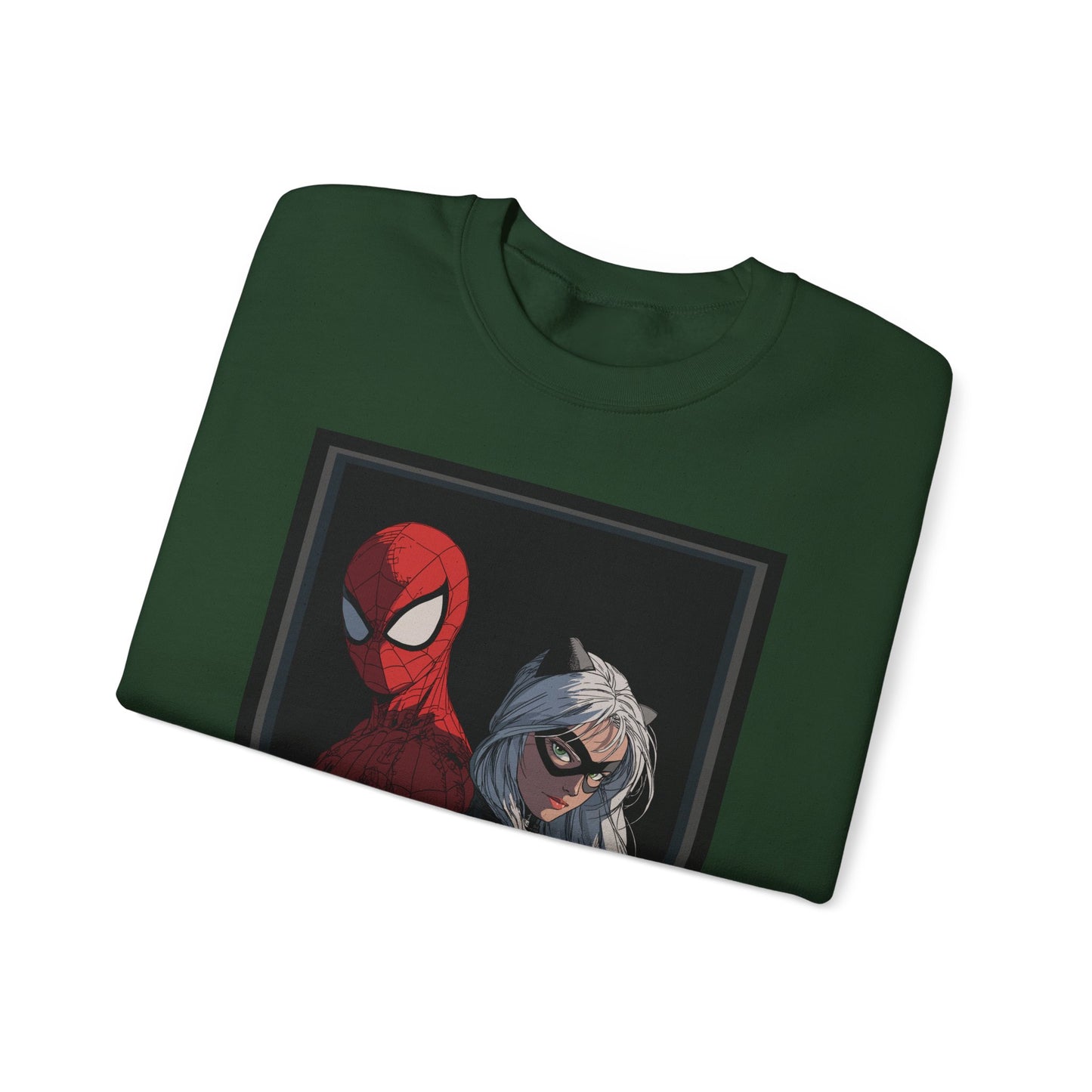 Spider-Man & Black Cat Crewneck Sweatshirt