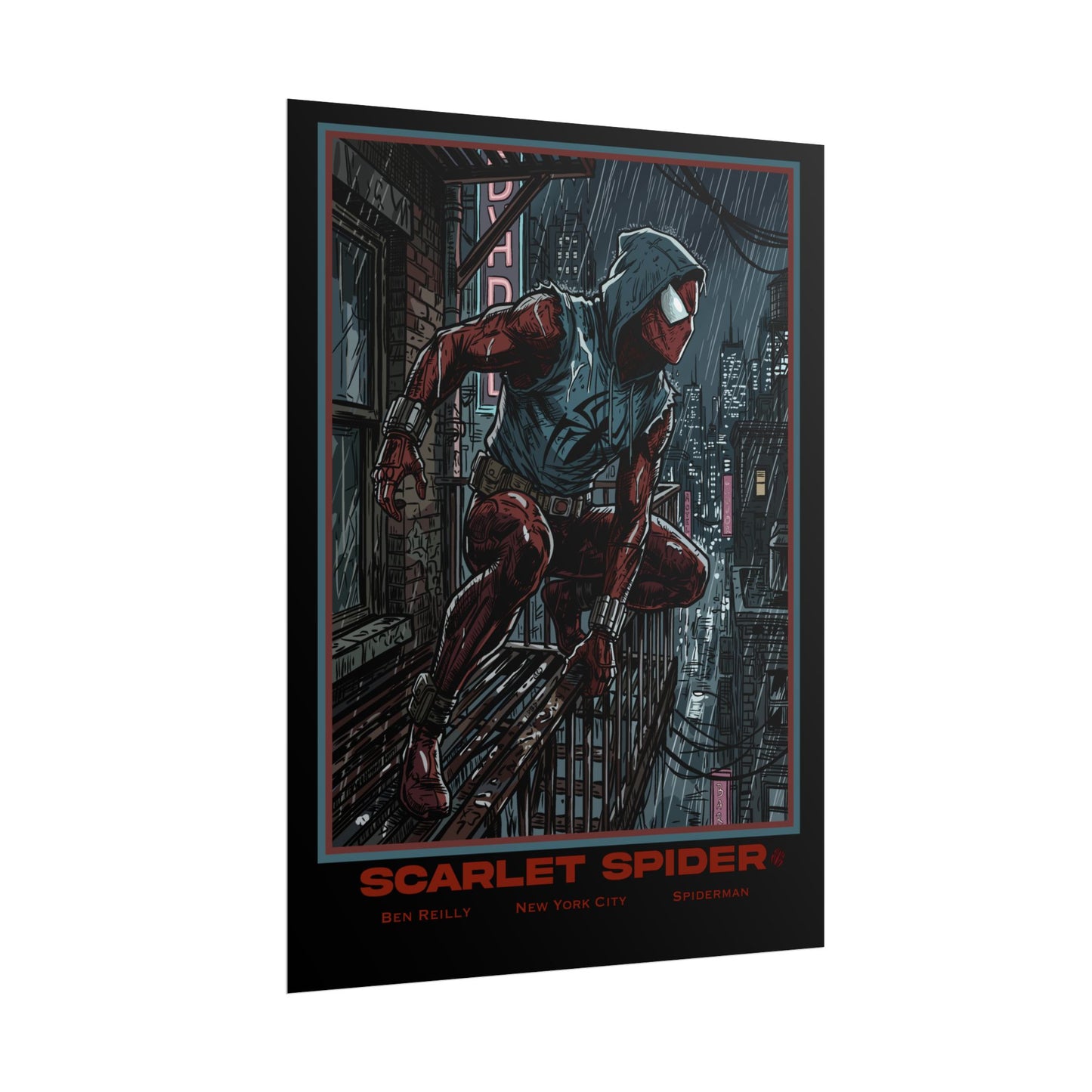 Scarlet Spider Cinematic Poster