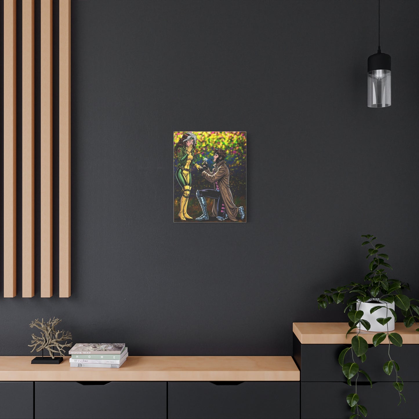 Thief and Belle #3 - Canvas Print