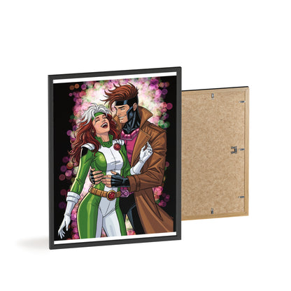 Thief & Belle - Poster with Wooden Frame