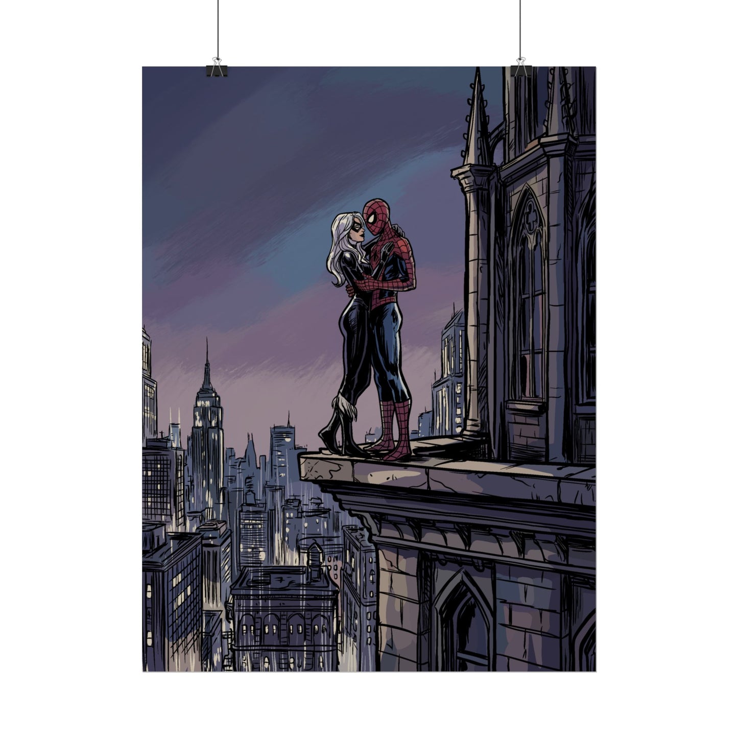 The Spider & The Cat #2 - Poster