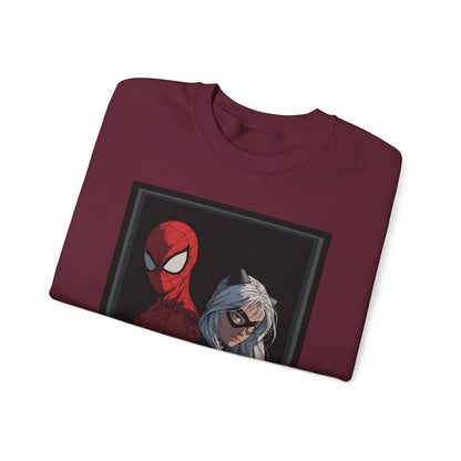 Spider-Man & Black Cat Crewneck Sweatshirt