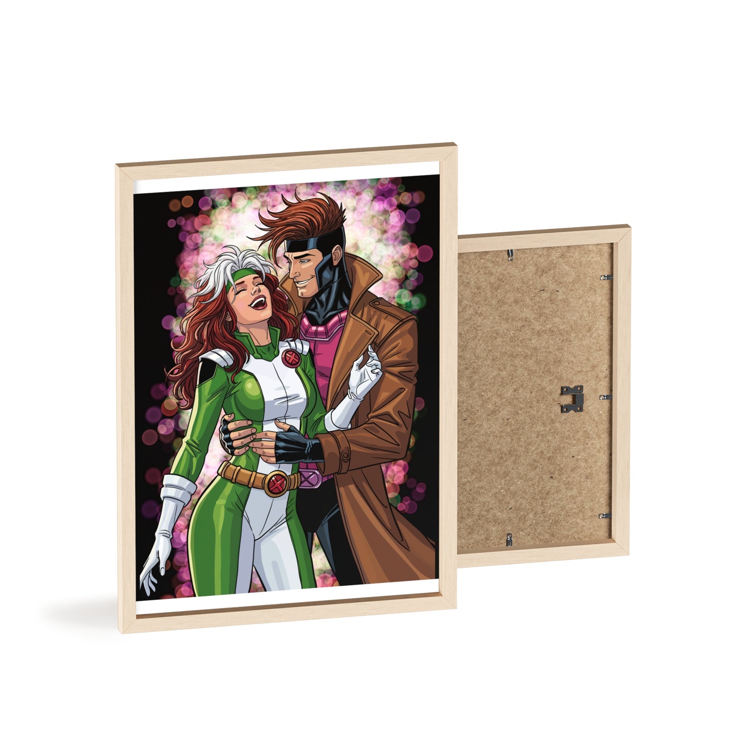 Thief & Belle - Poster with Wooden Frame