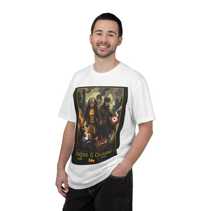 Rogue & Gambit Graphic T-Shirt — Comic Art Mutant Duo Tee