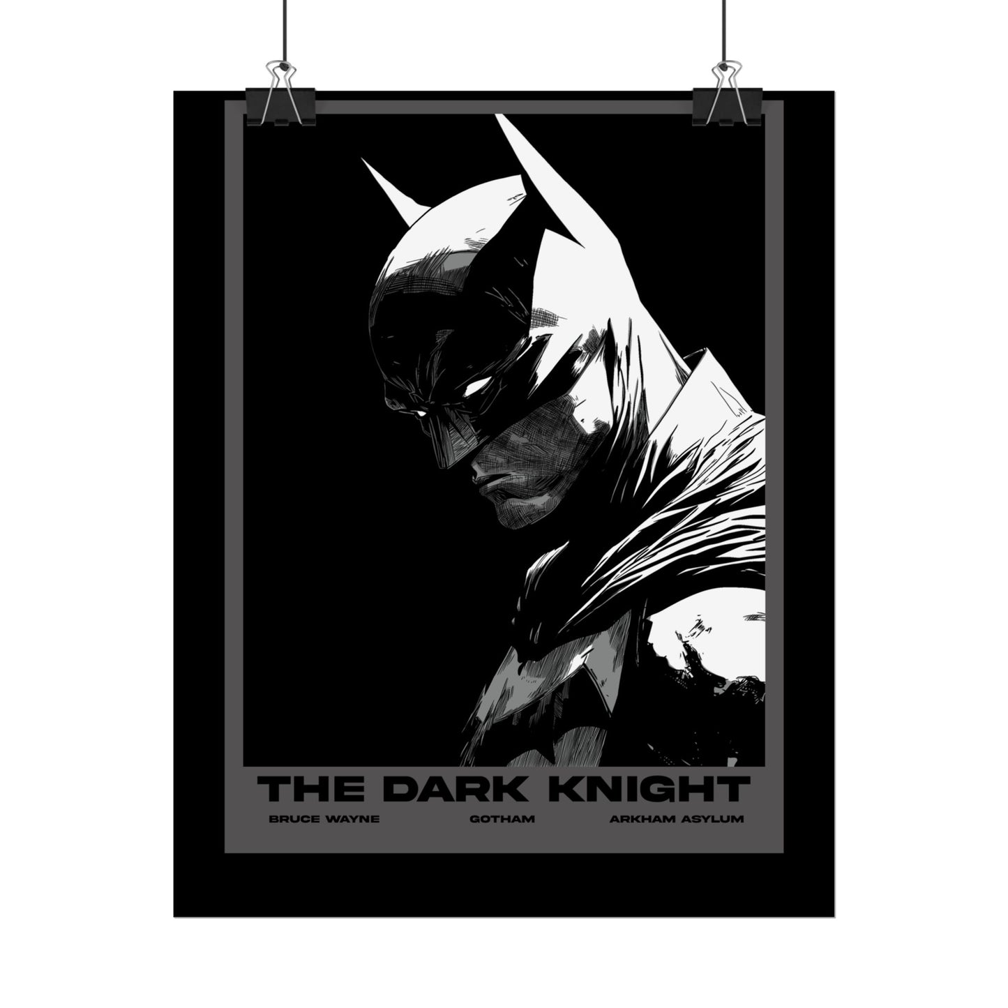 Batman Noir Cinematic Poster