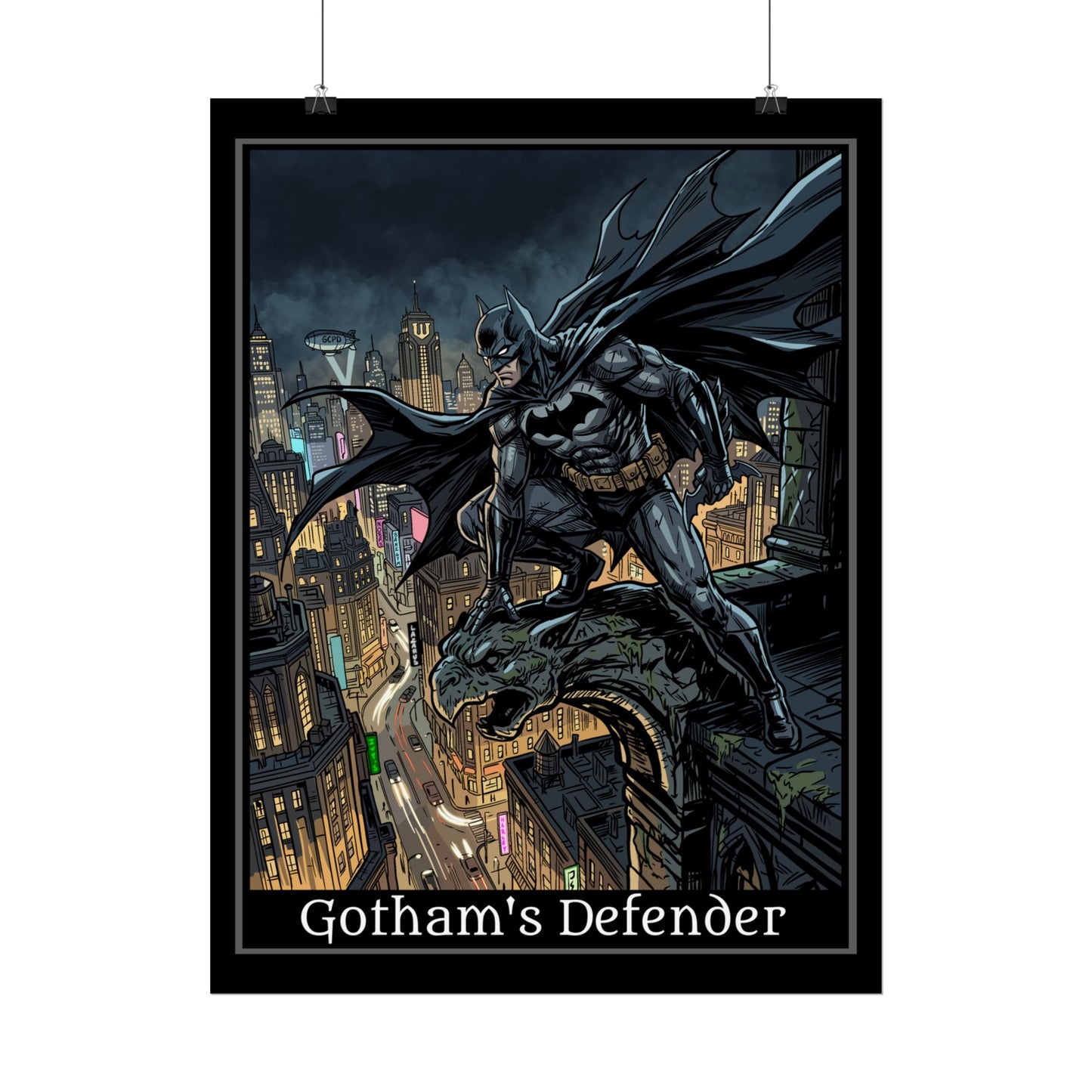 Gotham's Defender Poster