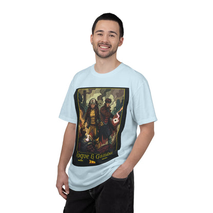 Rogue & Gambit Graphic T-Shirt — Comic Art Mutant Duo Tee