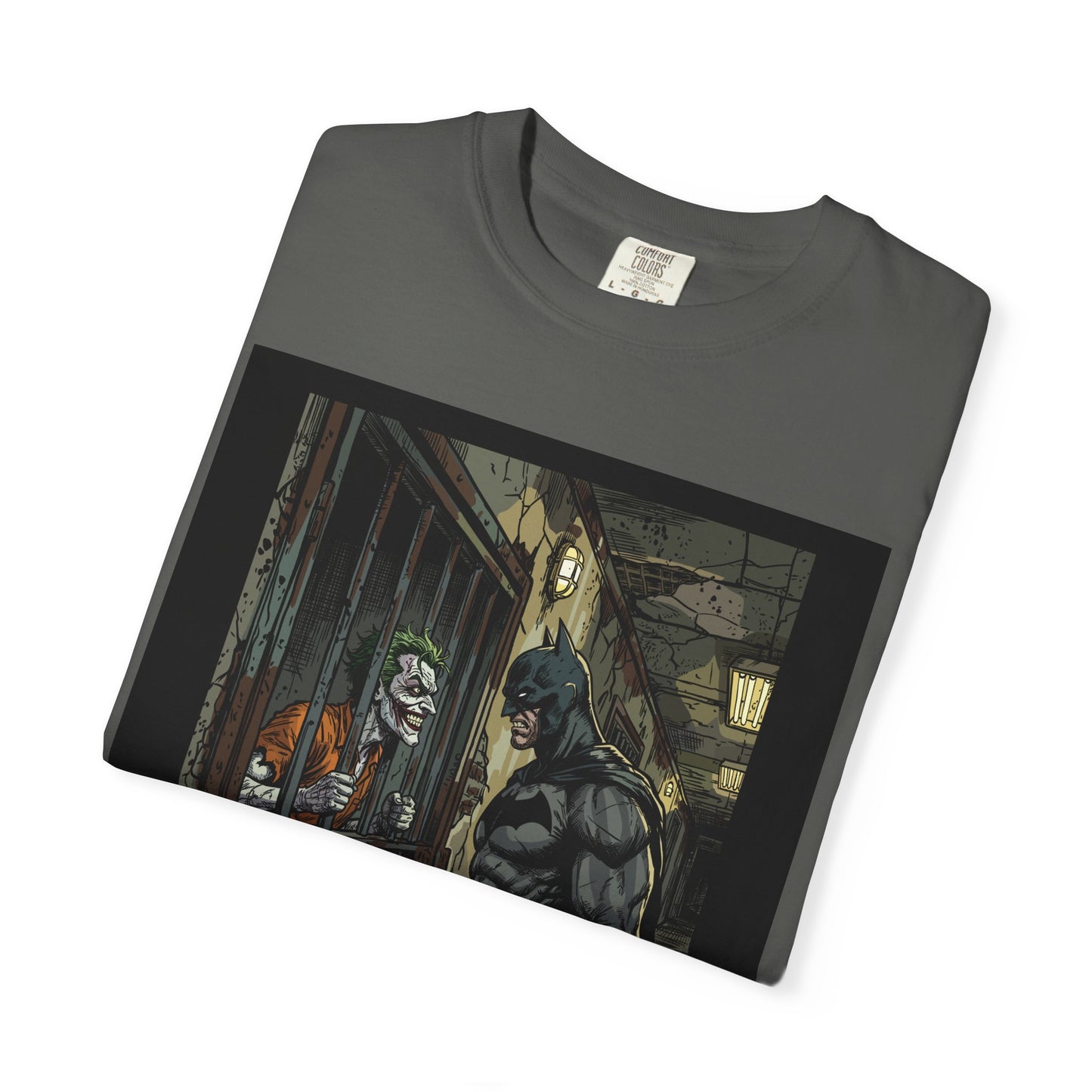 Batman vs Joker Graphic T‑Shirt — "Clown Prince V. Dark Knight" Comic Art Tee