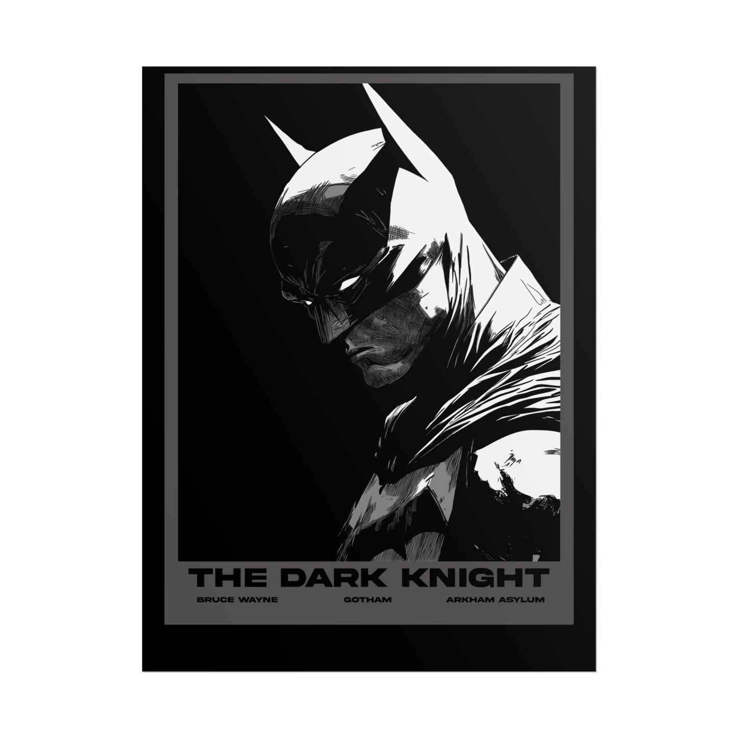 Batman Noir Cinematic Poster
