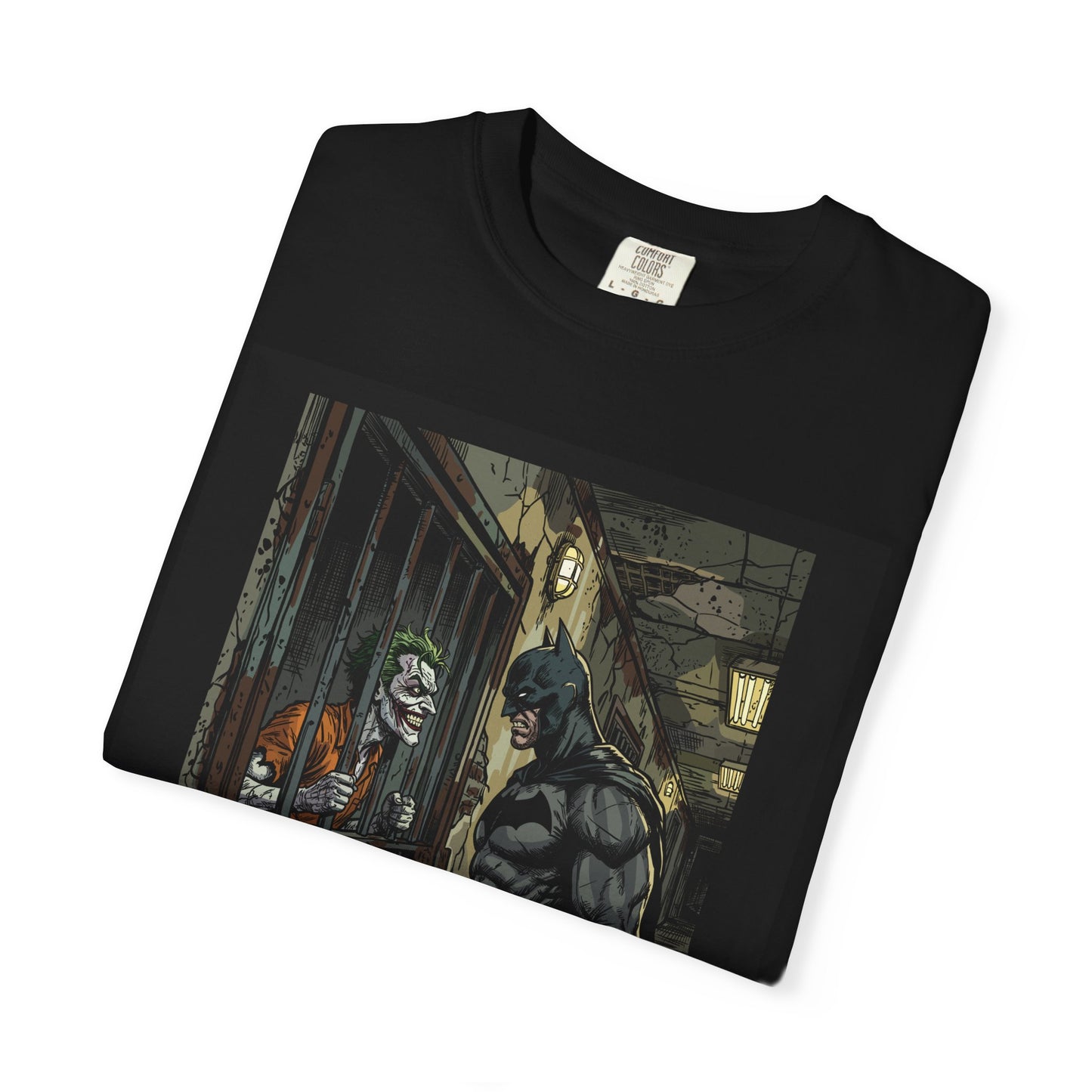 Batman vs Joker Graphic T‑Shirt — "Clown Prince V. Dark Knight" Comic Art Tee