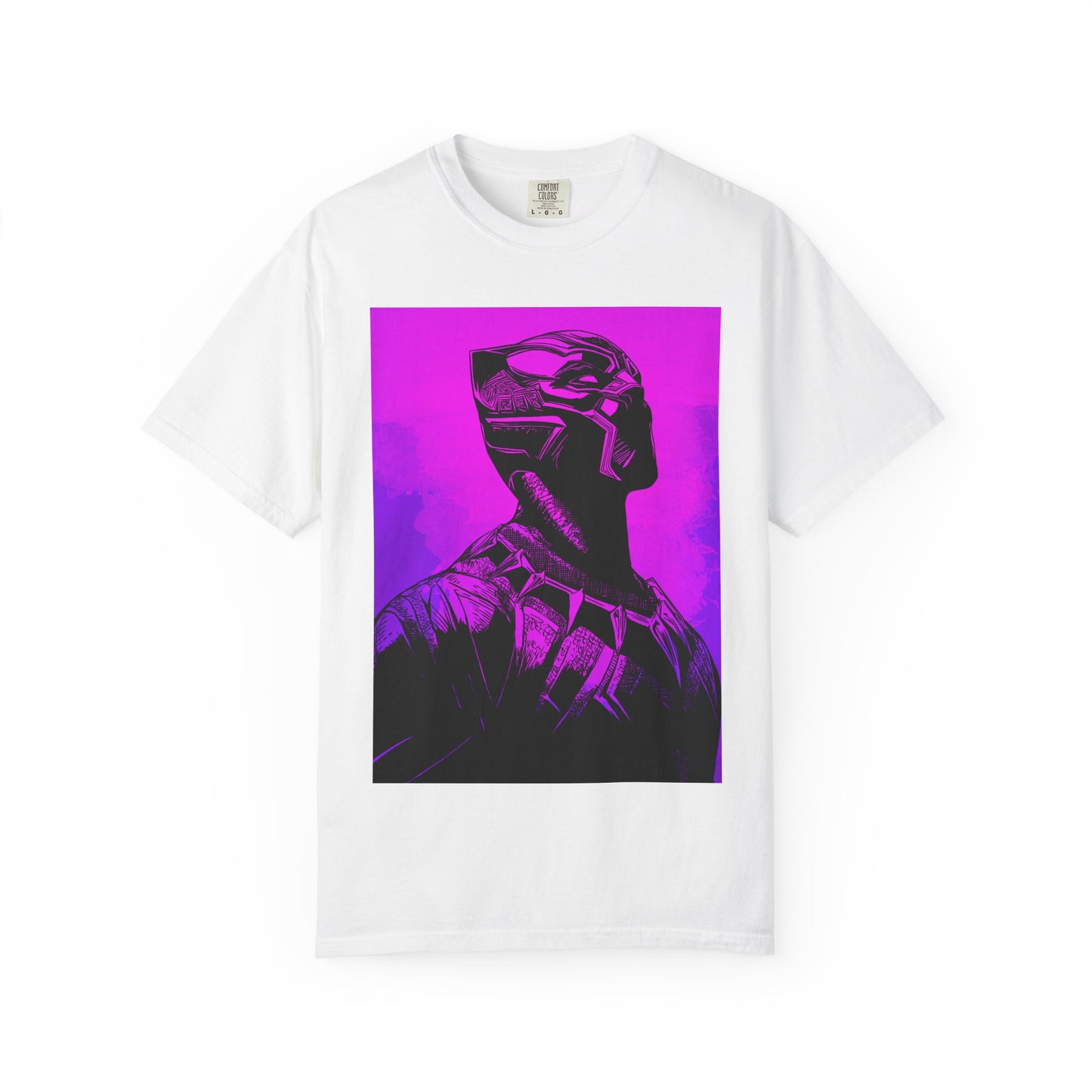 The King — Neon Purple Graphic Tee