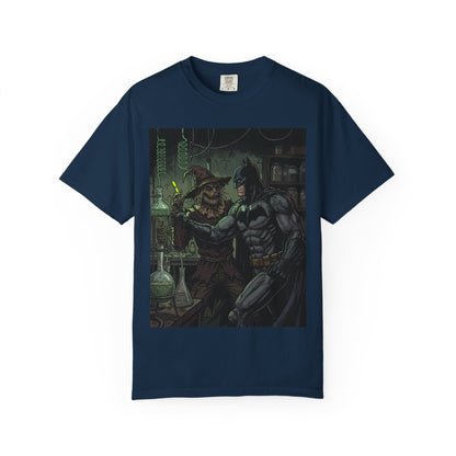 Batman & Scarecrow Graphic T-Shirt — Dark Comic Art Tee