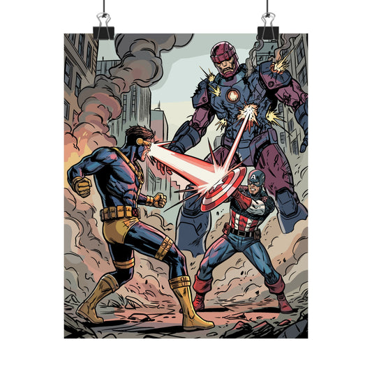 Steve & Scott Teamup - Poster