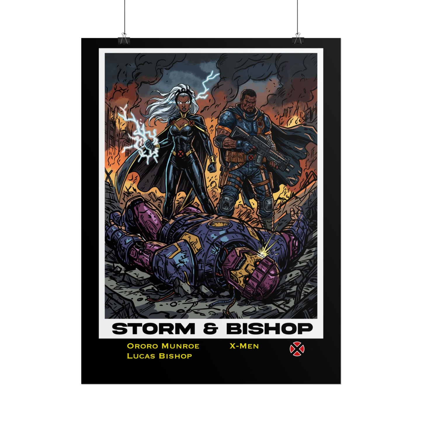 Storm & Bishop Cinematic Poster