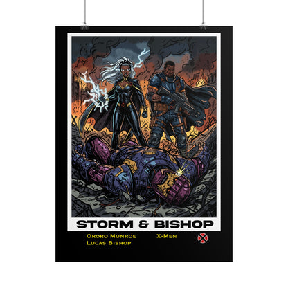 Storm & Bishop Cinematic Poster