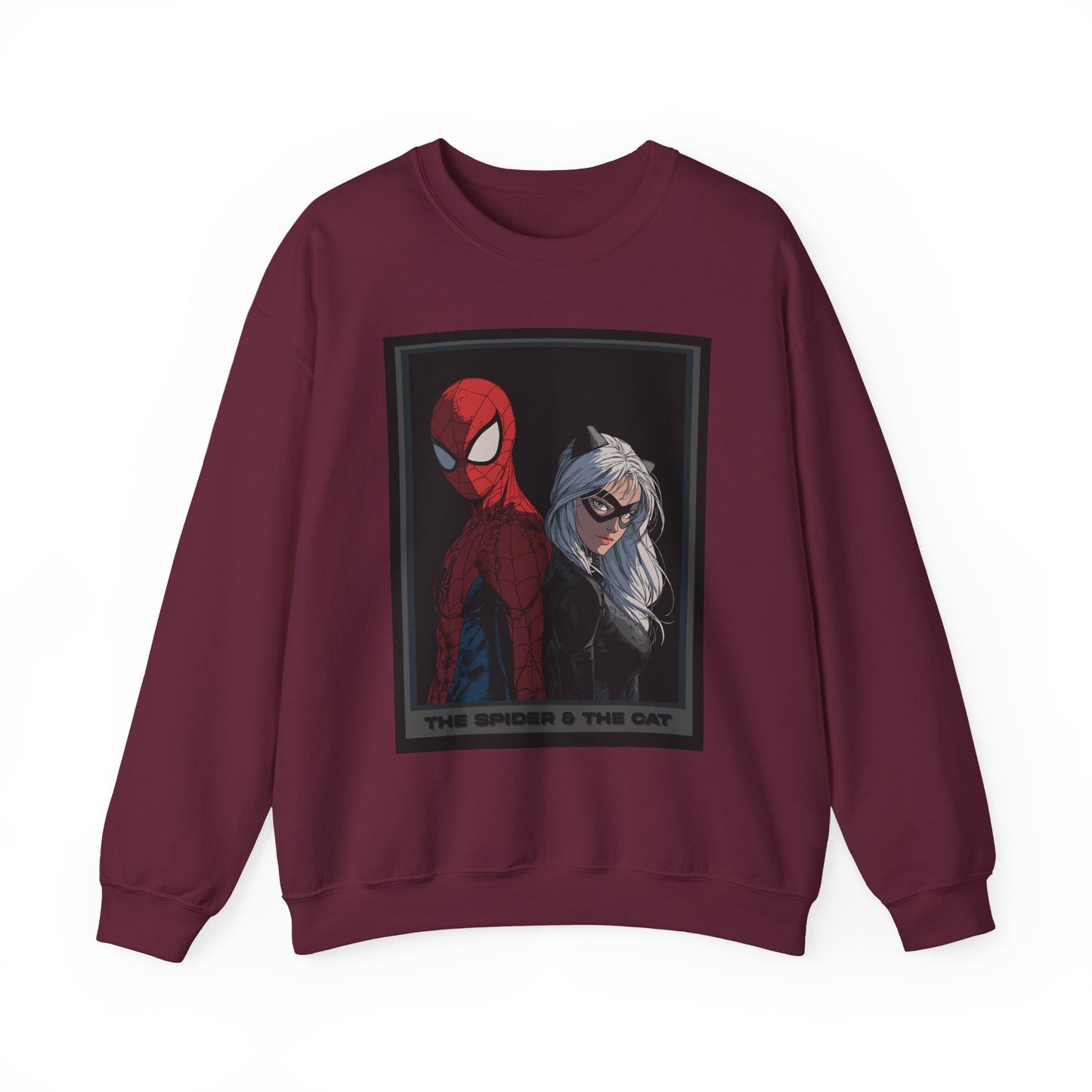 Spider-Man & Black Cat Crewneck Sweatshirt