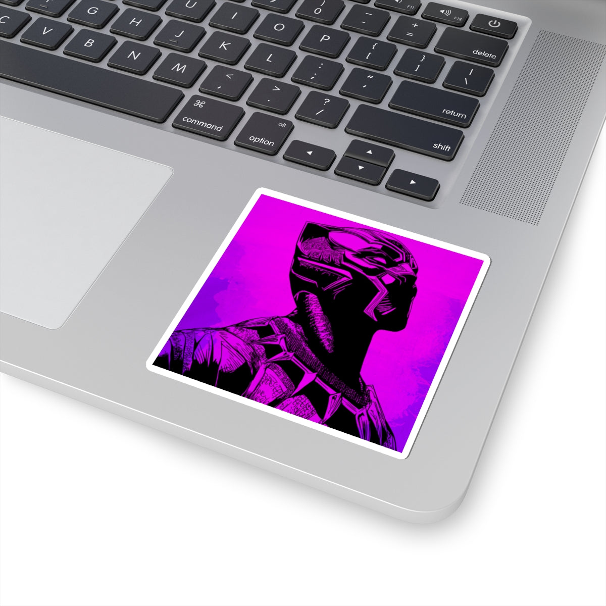 The King - Neon Purple Sticker