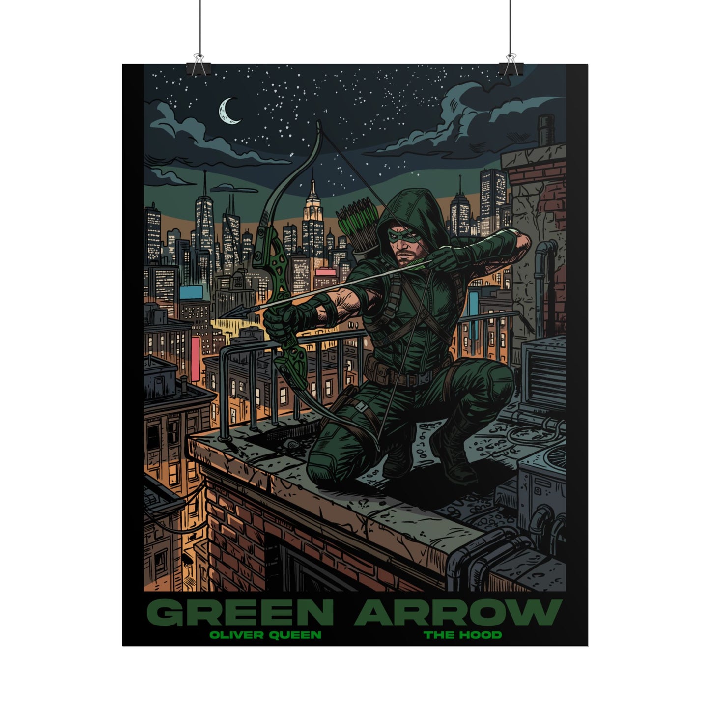 Green Arrow Cinematic Poster