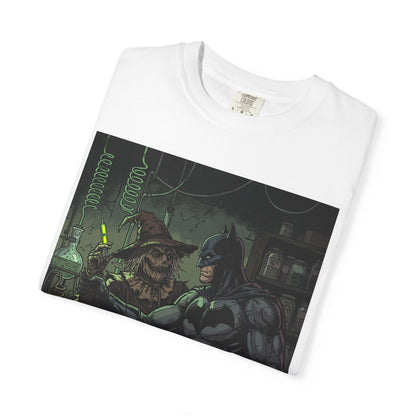 Batman & Scarecrow Graphic T-Shirt — Dark Comic Art Tee