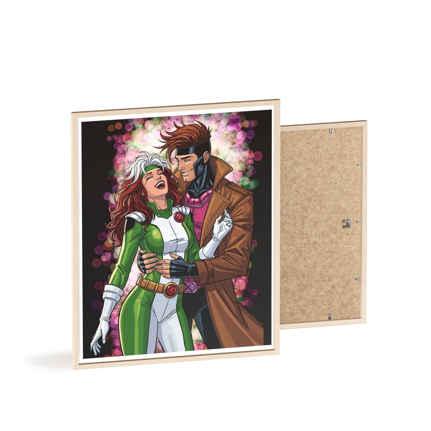 Thief & Belle - Poster with Wooden Frame
