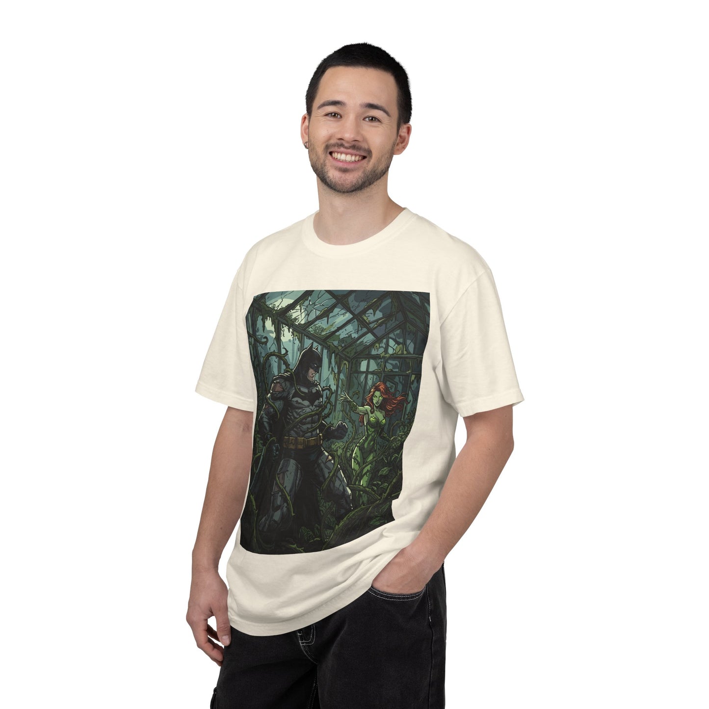 Batman & Poison Ivy Greenhouse Showdown T-Shirt