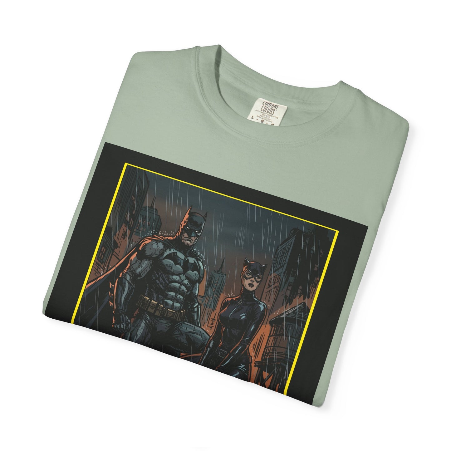 “The Bat & The Cat” Vintage Comic Poster Tee