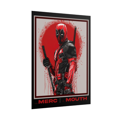Deadpool "Merc with a Mouth" Rolled Poster