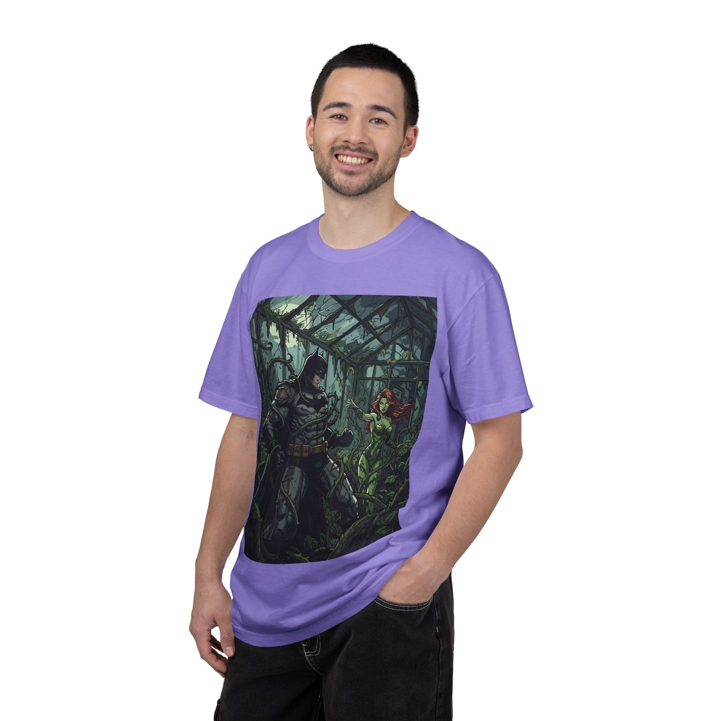 Batman & Poison Ivy Greenhouse Showdown T-Shirt