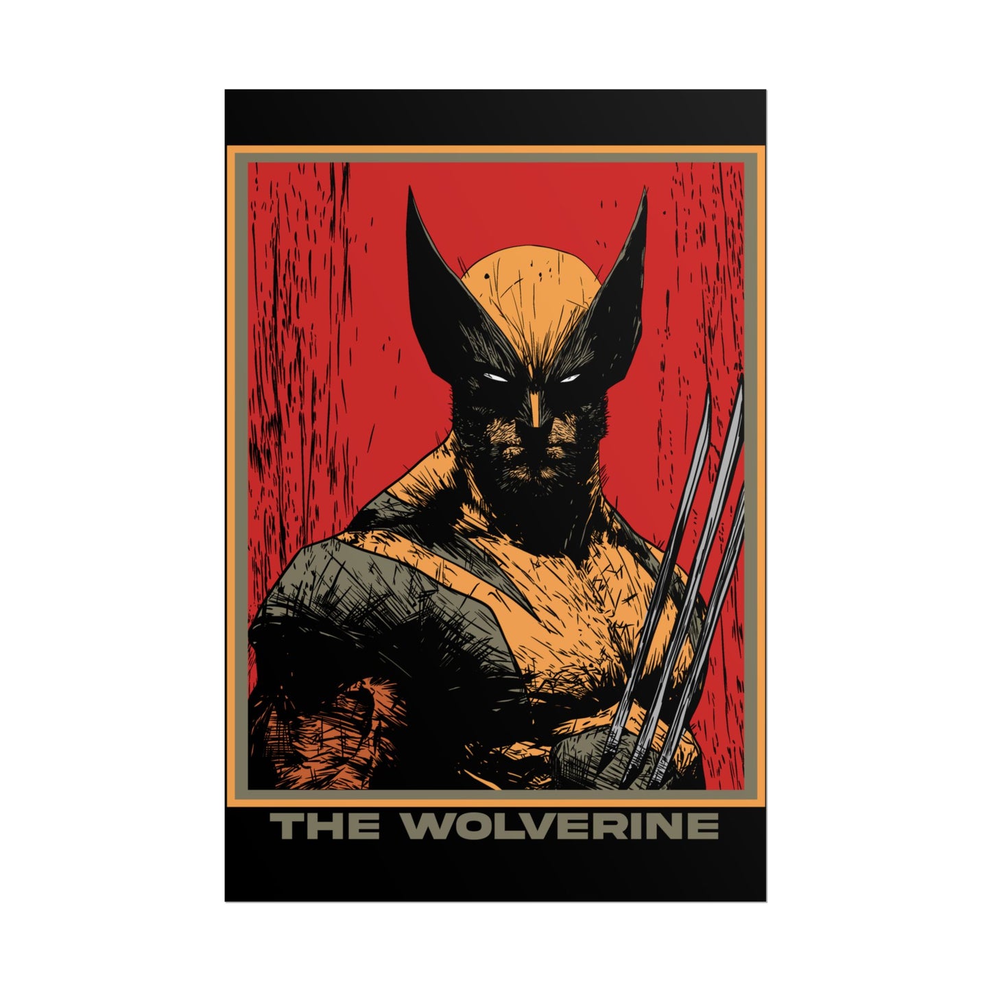 Wolverine Cinematic Rolled Poster