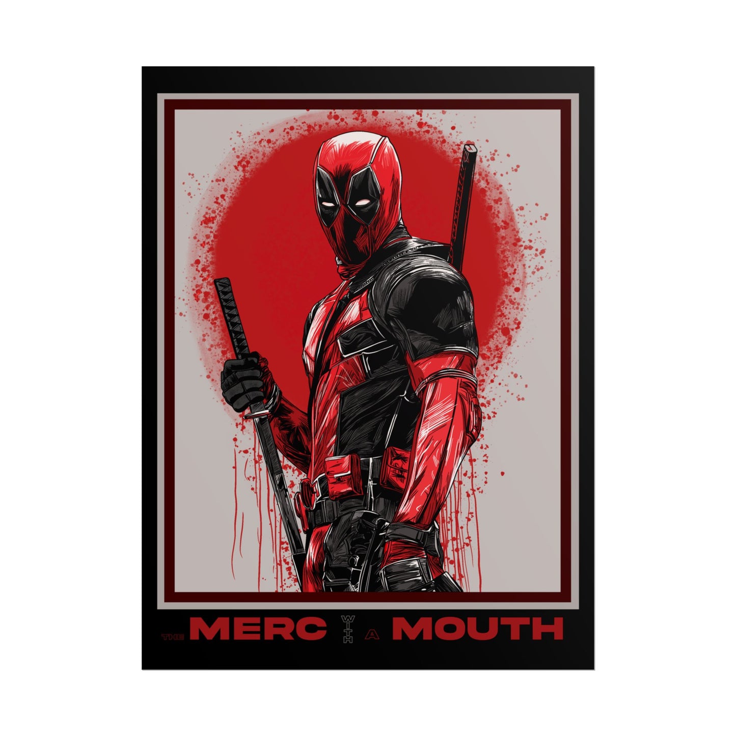 Deadpool "Merc with a Mouth" Rolled Poster